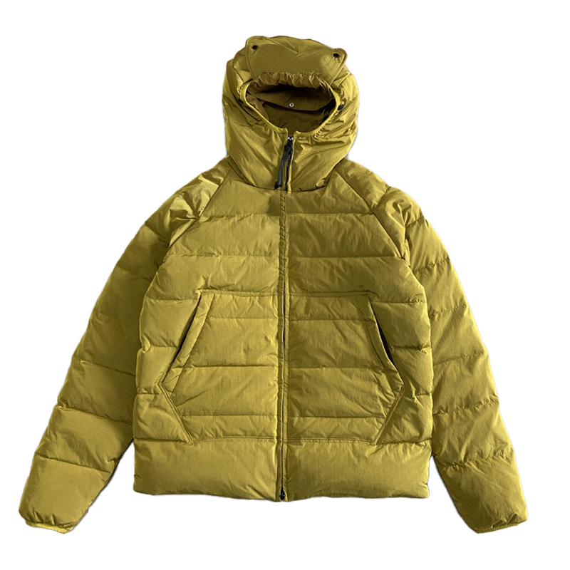 Winter hooded lightweight Men's Down Hat lens Parkas Black casual warm sportswear Simple couple jacket European and American famous brand