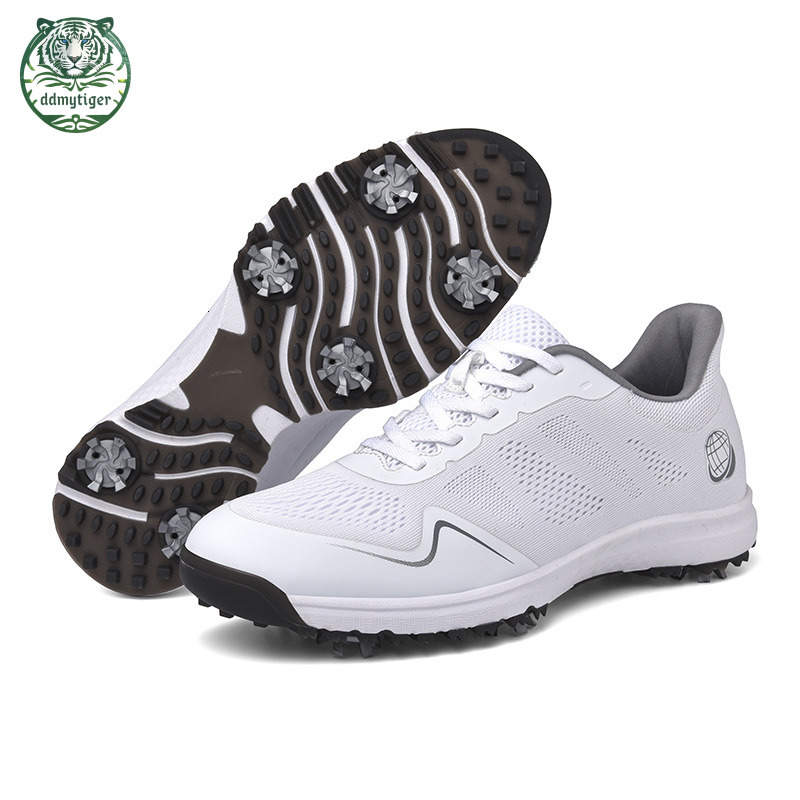 Ddmytiger Golf fixed studs buttons new waterproof comfortable and breathable sports golf men's shoes XXMA