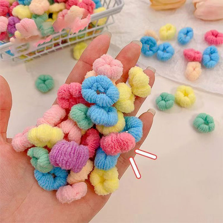Mini Children's Hair Ties - Durable Elastic Baby Headbands for Little Ones