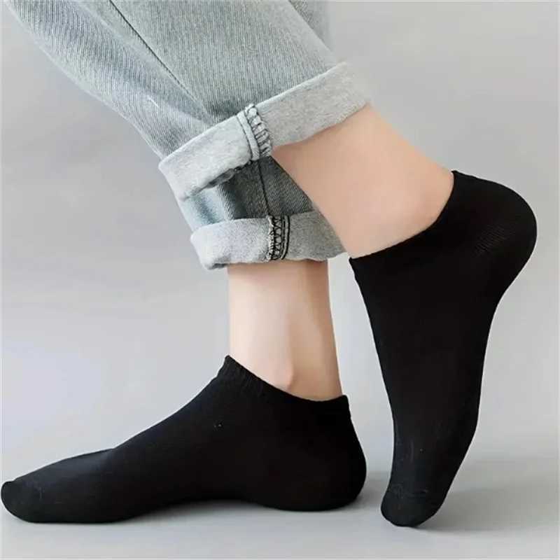 1/10/20/50/100 Pairs Boat Socks For Women Men Invisible Low Cut Silicone Non-slip No-show Ankle Socks Casual Breathable SocksX240923