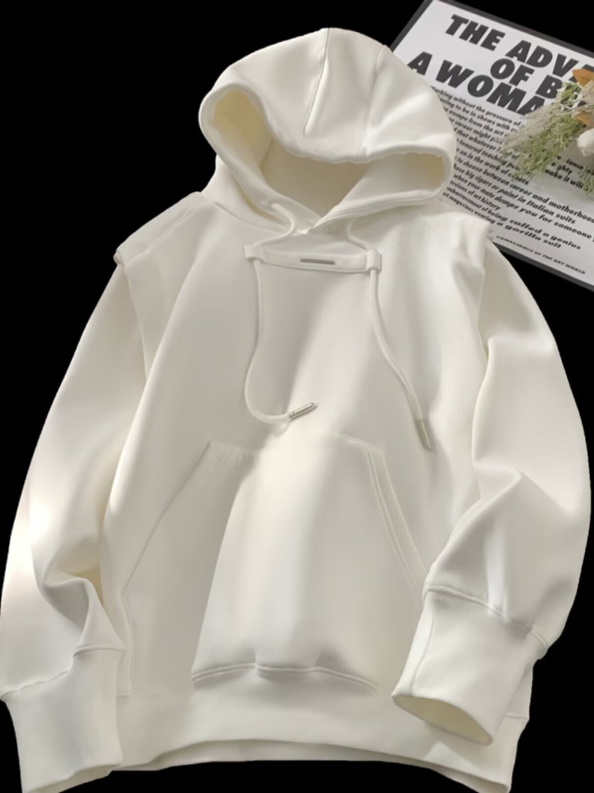 Designer sports shirt men's hooded spring and autumn loose fashion item fashionable versatile jacket 2024 new item