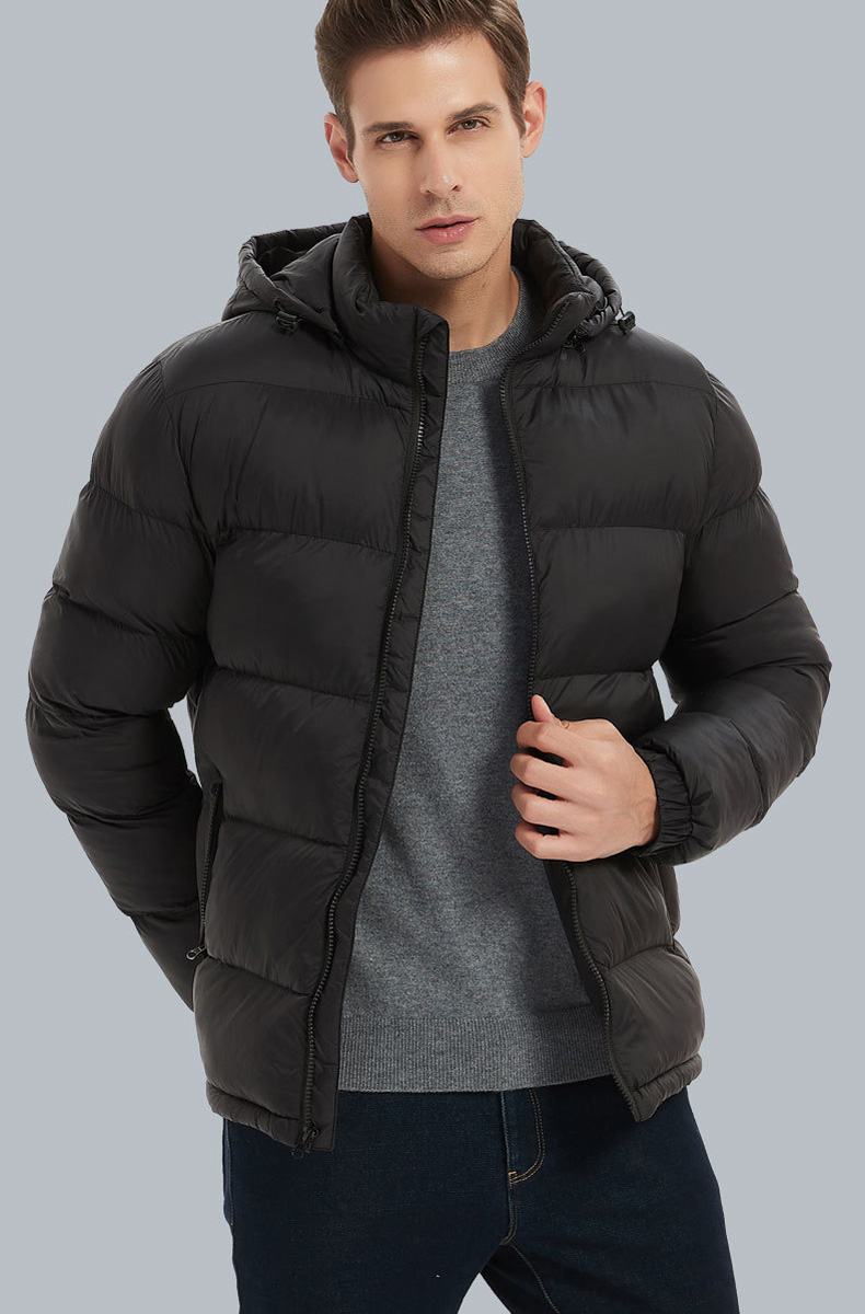 Fashion Mens Jackets Green Puffer Jacket Hooded Black Down Luxury Casual Outdoor Women Winter Thickened Designer Coat Style Jacket Clothing Breathable