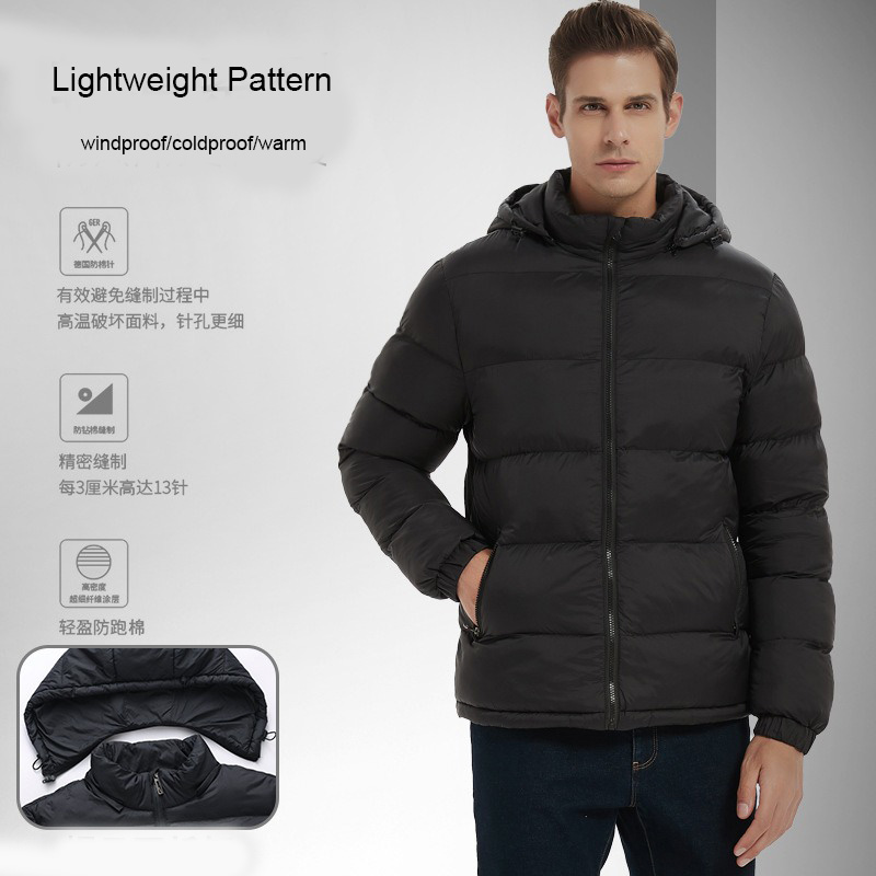 Fashion Mens Jackets Green Puffer Jacket Hooded Black Down Luxury Casual Outdoor Women Winter Thickened Designer Coat Style Jacket Clothing Breathable