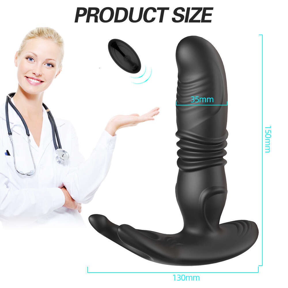 Telescopic prostate 2nd generation silicone telescopic usb charge prostate toy