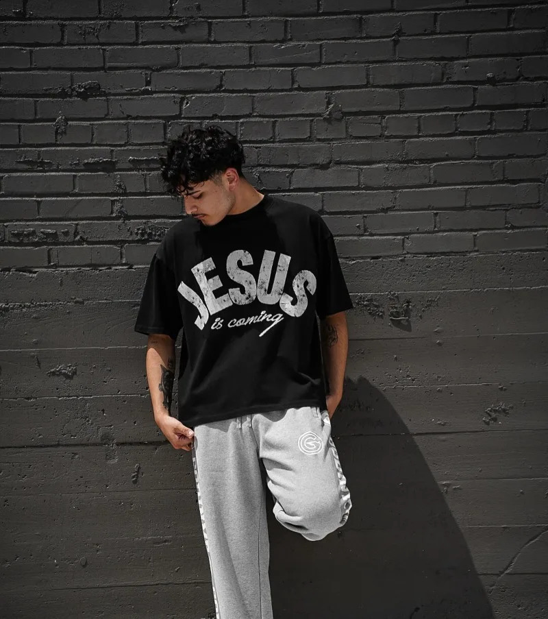 Y2k streetwear trend letter pattern oversized Tshirt mens fashion Harajuku loose round neck short sleeved shirt clothes 240924