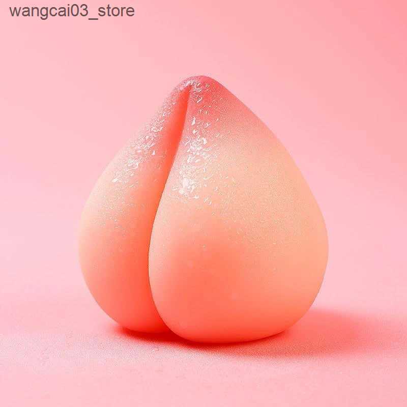 Decompression Toy Juicy Peach Soft Decompression Squeeze Release Ball Decompression Tool Simulation Peach Silicone Toy Handmade Gift Fidget Toy L0910