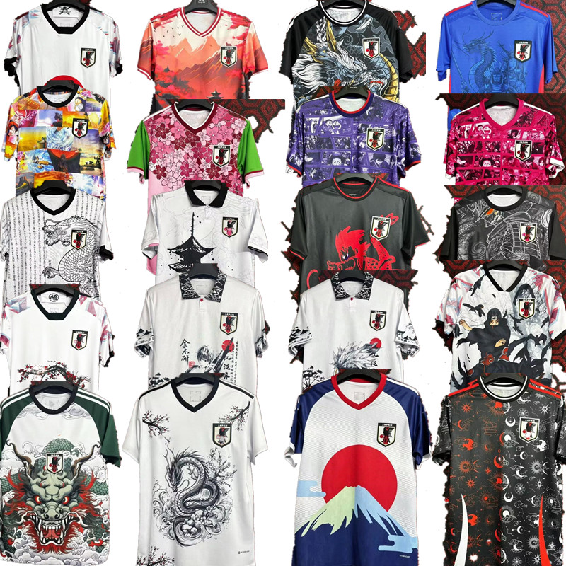 Japanes 2024 Soccer Jerseys MINAMINO NAGATOMO DOAN YOSHIDA ASANO match day details special-edition 24 25 Football Shirt OSAKO men set Fans dragon