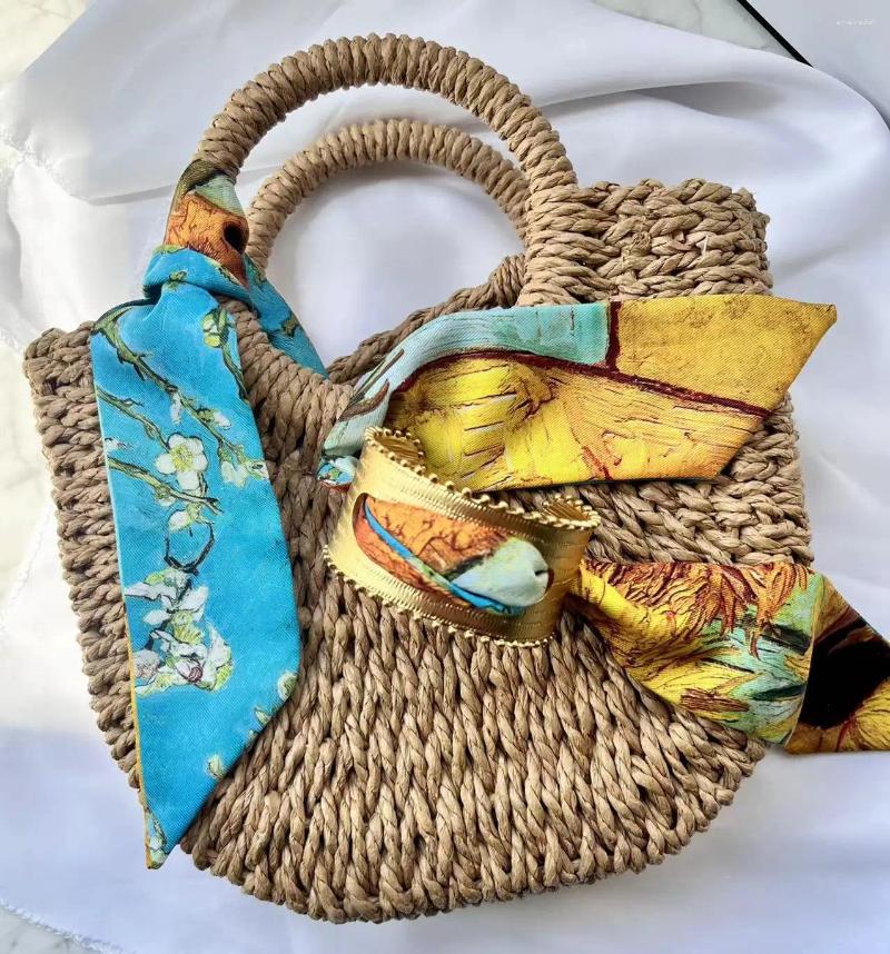 Silk Scarf Personalized Bangle Bracelet for Women | Unique 2024 Style 4