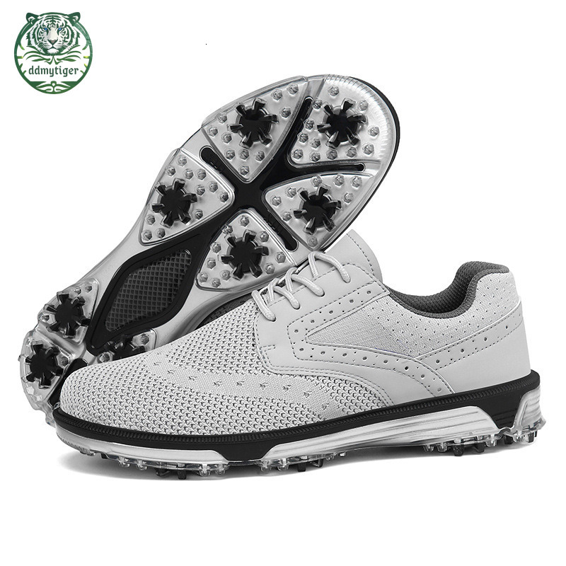 ddmytiger Golf for men women, fixed studs buttons, new waterproof, comfortable and breathable sports golf men's shoes Alll