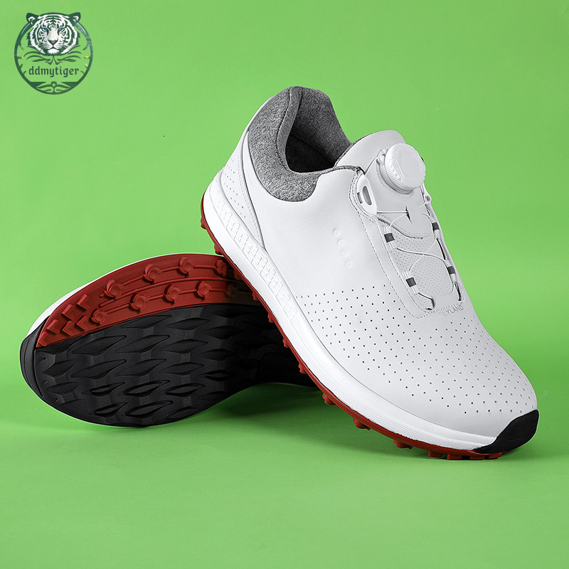 ddmytiger New Golf Sneakers for Men, Waterproof Anti Slip Nailless Shoes, Summer Breathable Men's Shoes A ddmythur