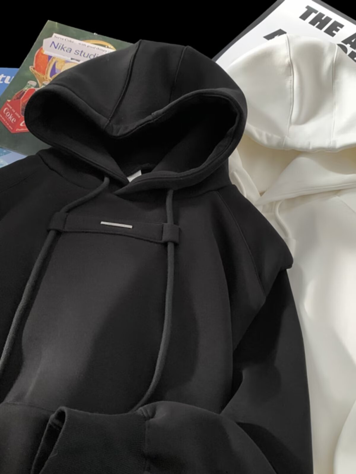 Designer sports shirt men's hooded spring and autumn loose fashion item fashionable versatile jacket 2024 new item