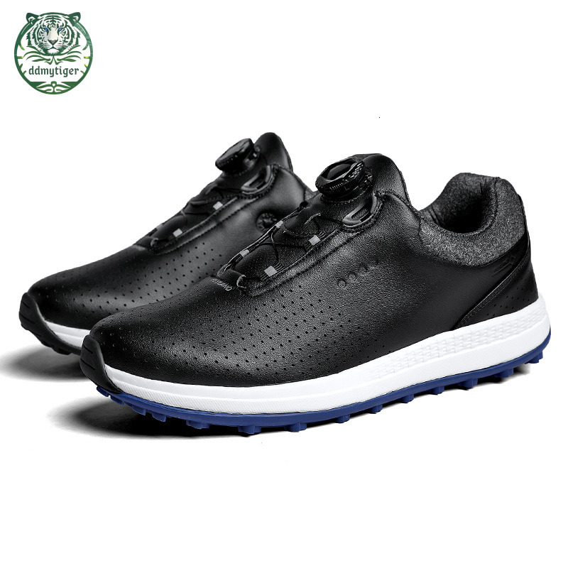 ddmytiger New Golf Sneakers for Men, Waterproof Anti Slip Nailless Shoes, Summer Breathable Men's Shoes A ddmythur