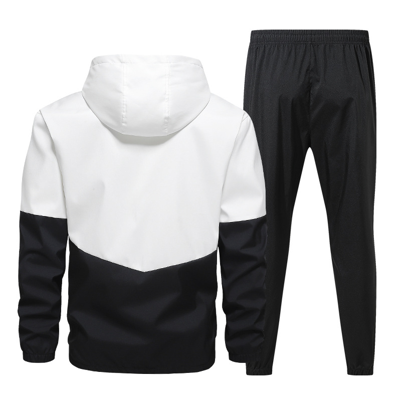 Men's Tracksuits 2024 Nieuwe Heren Herfst Winter Sets Rits Hoodie Broek Stukken Casual Trainingspak Sportkleding Warm Kleding Zweetpak