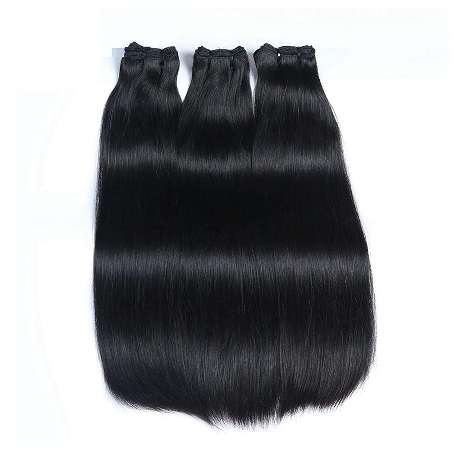 100% Human Hair High Quality Straight Double Drawn Raw Virgin Hair