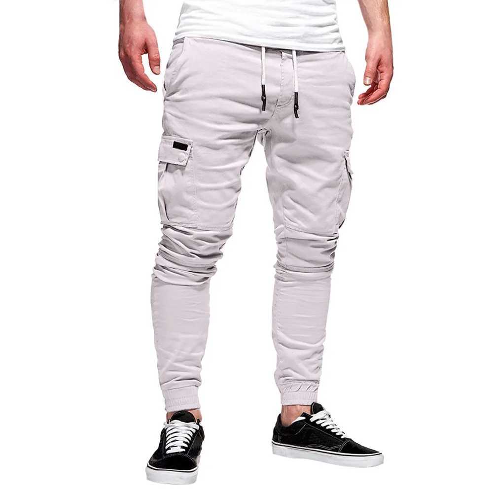 2025S Fashion Designer Casual Men Fashion Big Pocket Hip Hop Harem Pants Quty Outwear Sweatpants Soft Joggers Mens Trousers Panes Z