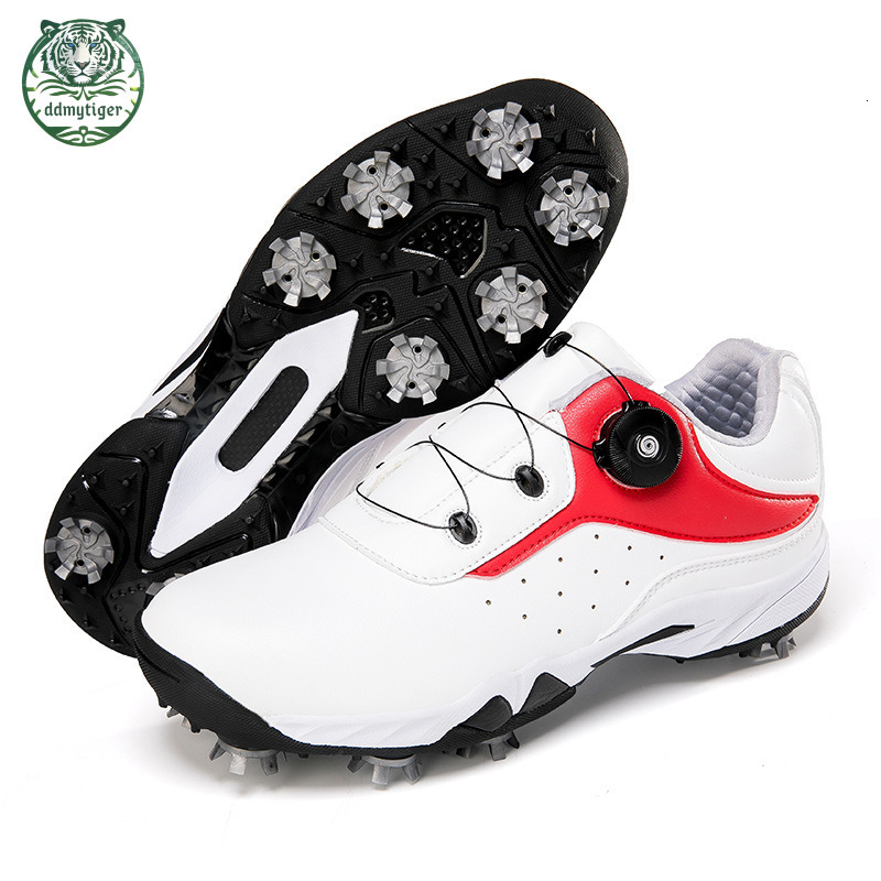 ddmytiger New Golf Sneakers for Men, Waterproof Anti Slip Nailless Shoes, Summer Breathable Men's Shoes A4 ddmythur