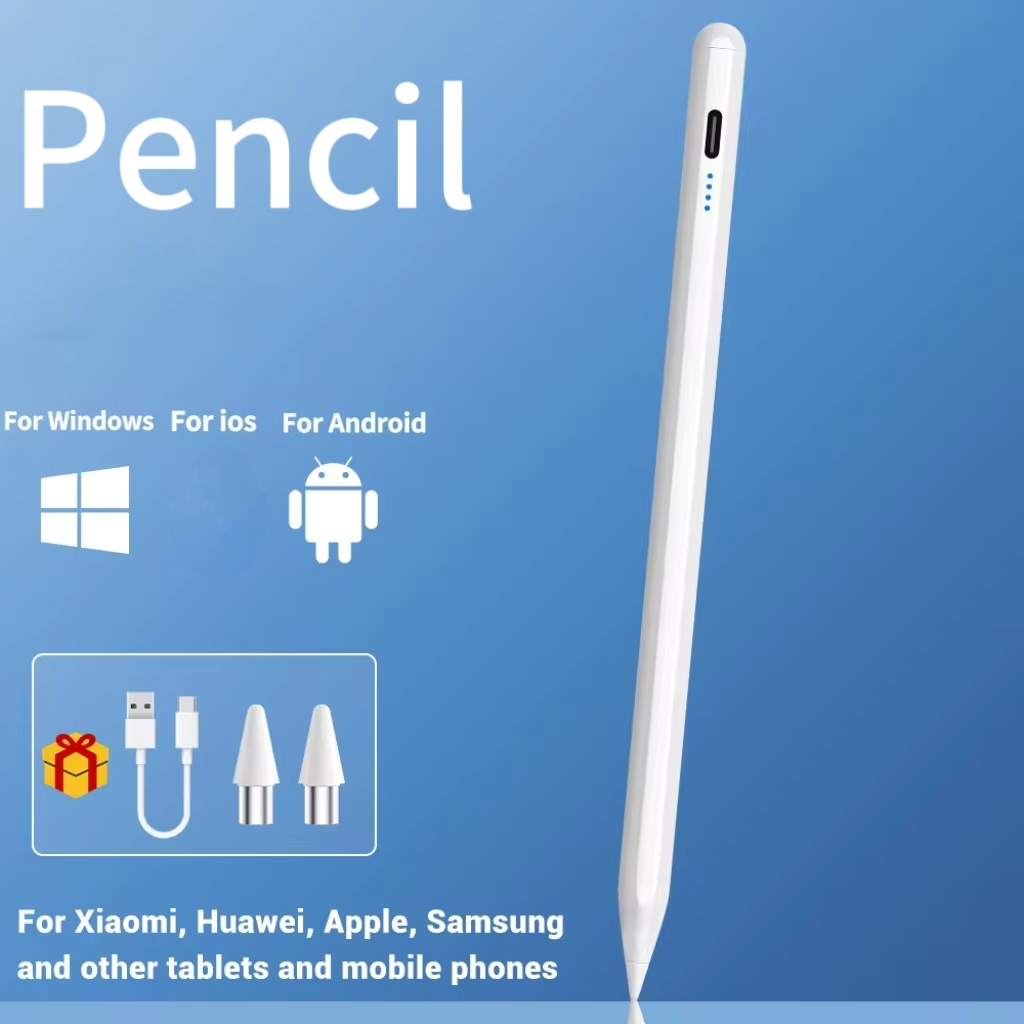 Universal Active Stylus Touch Pen For Apple Pencil Android iOS Capacitive Screen Stylus Pens Magnetic Adsorption For Samsung iPad Xiaomi Tablet accessories