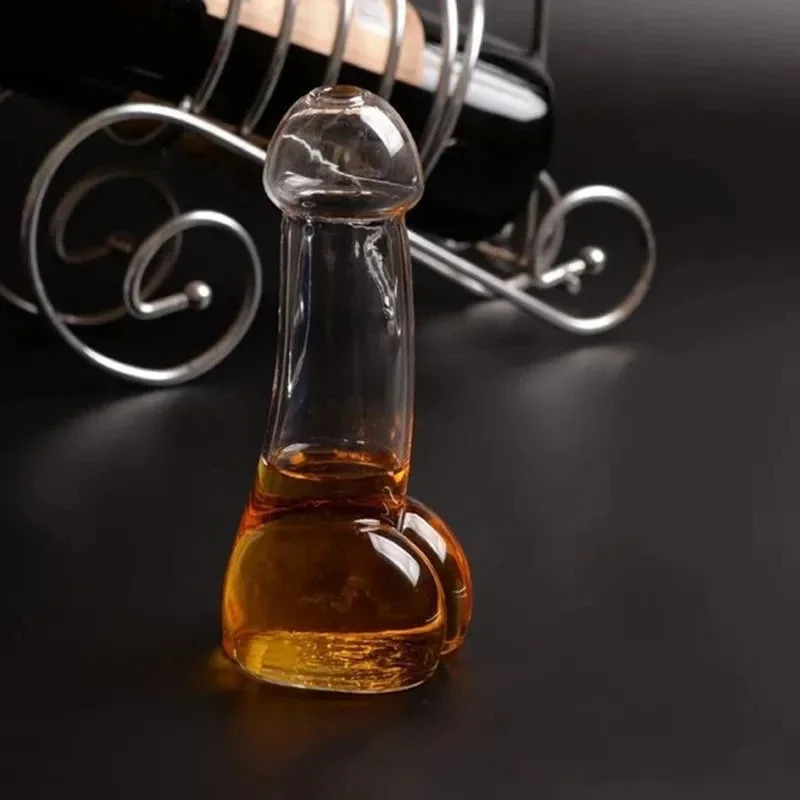 Creative Decanter Penis Glass Wine Juice Glass Whiskey Champagne y Fun Cocktail Glass Bar Ktv and Nightclub Party 240913bj