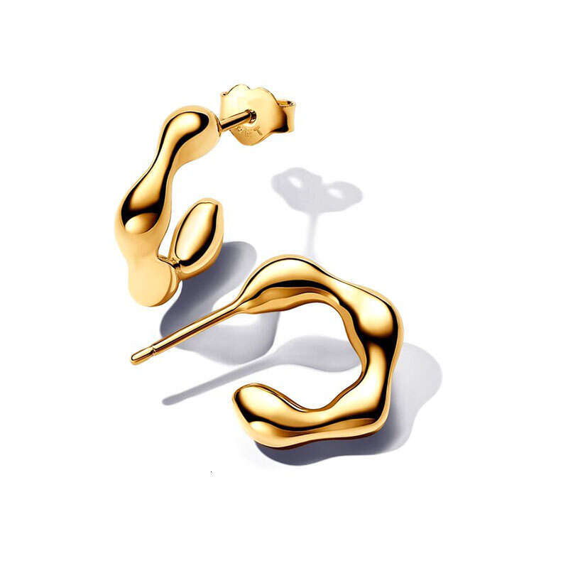 2024 New 18K Gold Plated Designer earring 925 Pure Silver Boutique Irregular Zircon and Pearl Series Earrings for Women's Jewelry Gifts