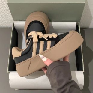Women's Thick Sole hot Casual Board Shoes - Height Increasing, Versatile for Sports & Training, 2024 Fall
