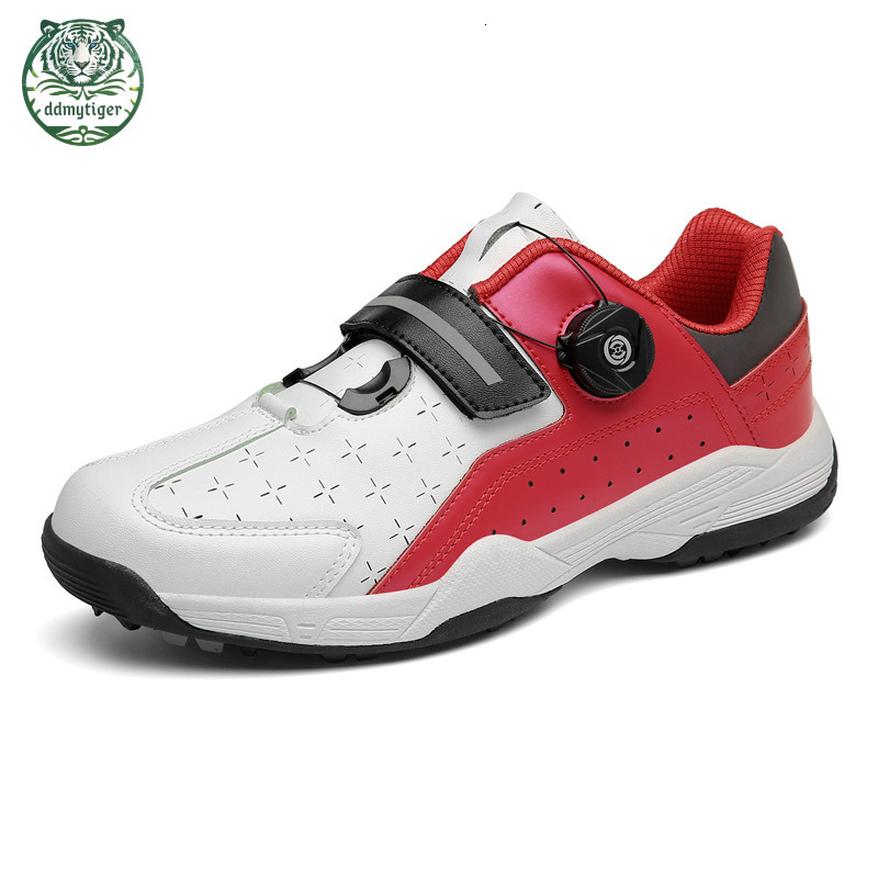 ddmytiger Men's and women's golf outdoor couples, casual sports shoes, oversized rotating buckle, broken nail, non slip shoes A ddmythur