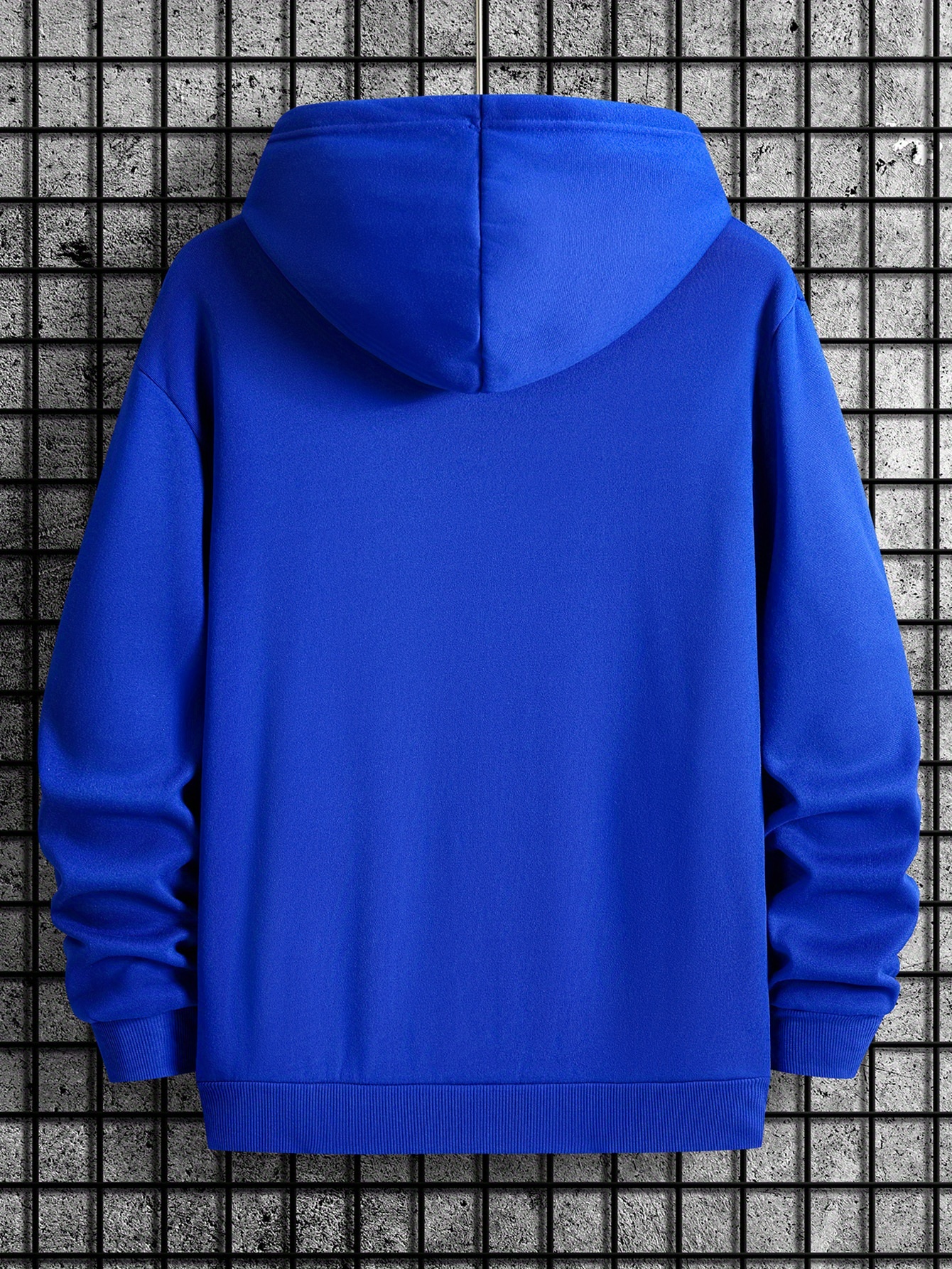 Boston Massachusetts Geometric Print Hoodie - Fall/Winter Casual Knit Polyester Hooded Sweatshirt with Regular Fit and Slight Stretch
