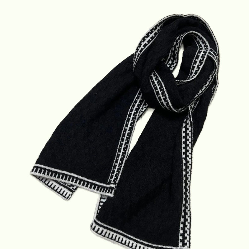 sides scarves woman Ec two scarfs warm lady designer winter autumn fashion scarf designers