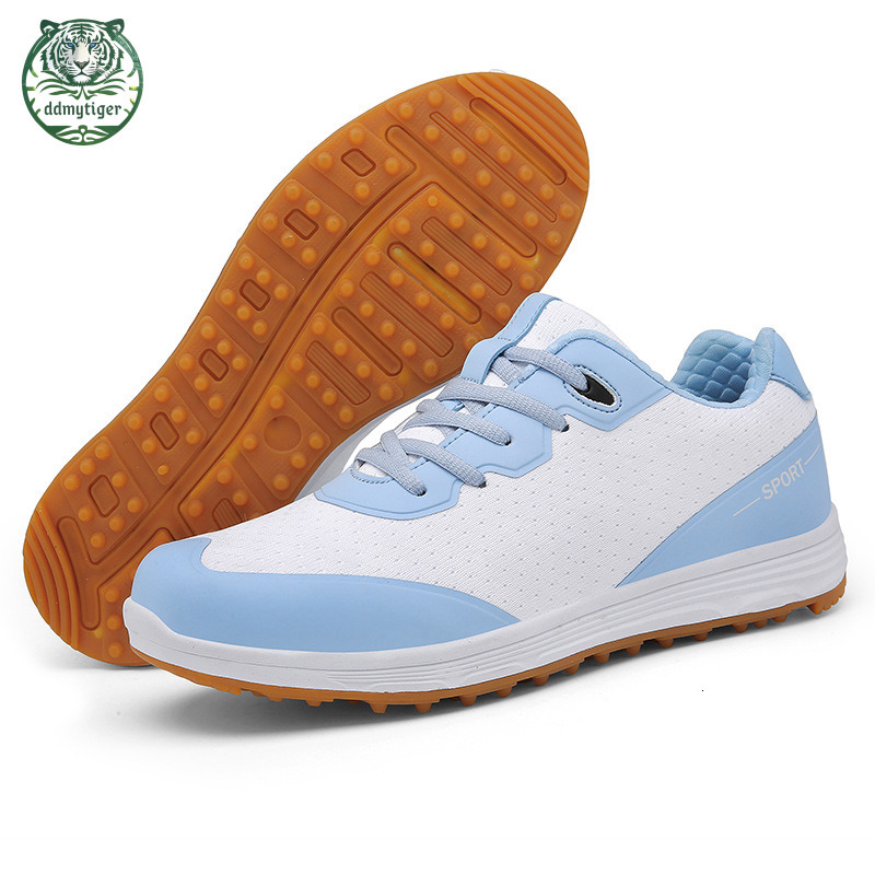 ddmytiger Men's Professional New Rotary Buckle Nail Free Golf Training Sports Shoes Large Size 40-46 A ddmythur