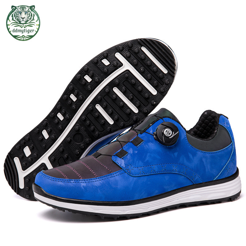 ddmytiger New plus size for couples, outdoor casual shoes, rotating button golf sports shoes A ddmythur