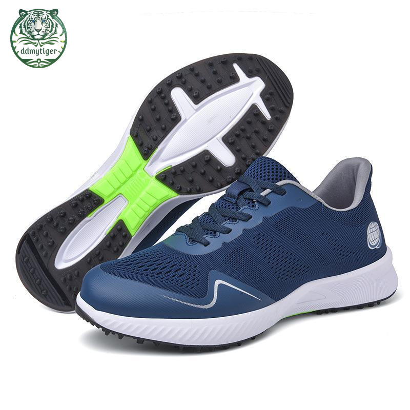 ddmytiger Golf for men and women, breathable, nail resistant, anti slip, knob buckle, outdoor casual sports shoes A ddmythur