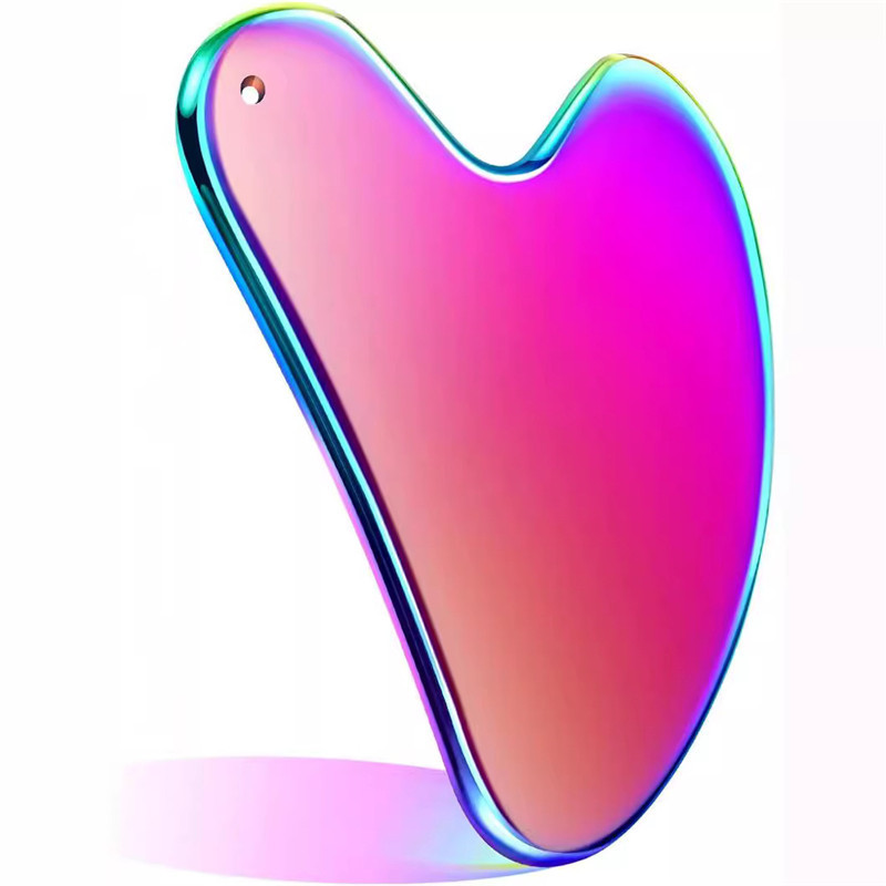 Stainless Steel Gua Sha Facial Tools Metal Gua Sha for Face Tighten Skin Massage Guasha Beauty Tool for Body Eyes Neck Massager