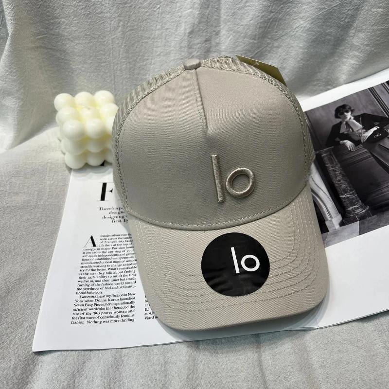 Ball Caps 2024 Men's Fashion Letter Embroidery Spring Quick-Drying Breathable Peaked Cap Outdoor Casual Sun-Proof Curved Brim Baseball