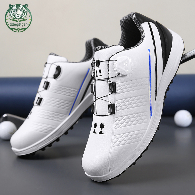 ddmytiger new summer golf lightweight and breathable casual sports shoes, rotating shoelaces, nail free shoes for men A ddmythur