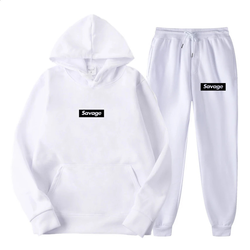 Hoody for Men Mens Track Suit Spring 2024 Female 2 Piece Set Sweater Male Womens Tracksuit Hoodies Sweatpants Sportswear