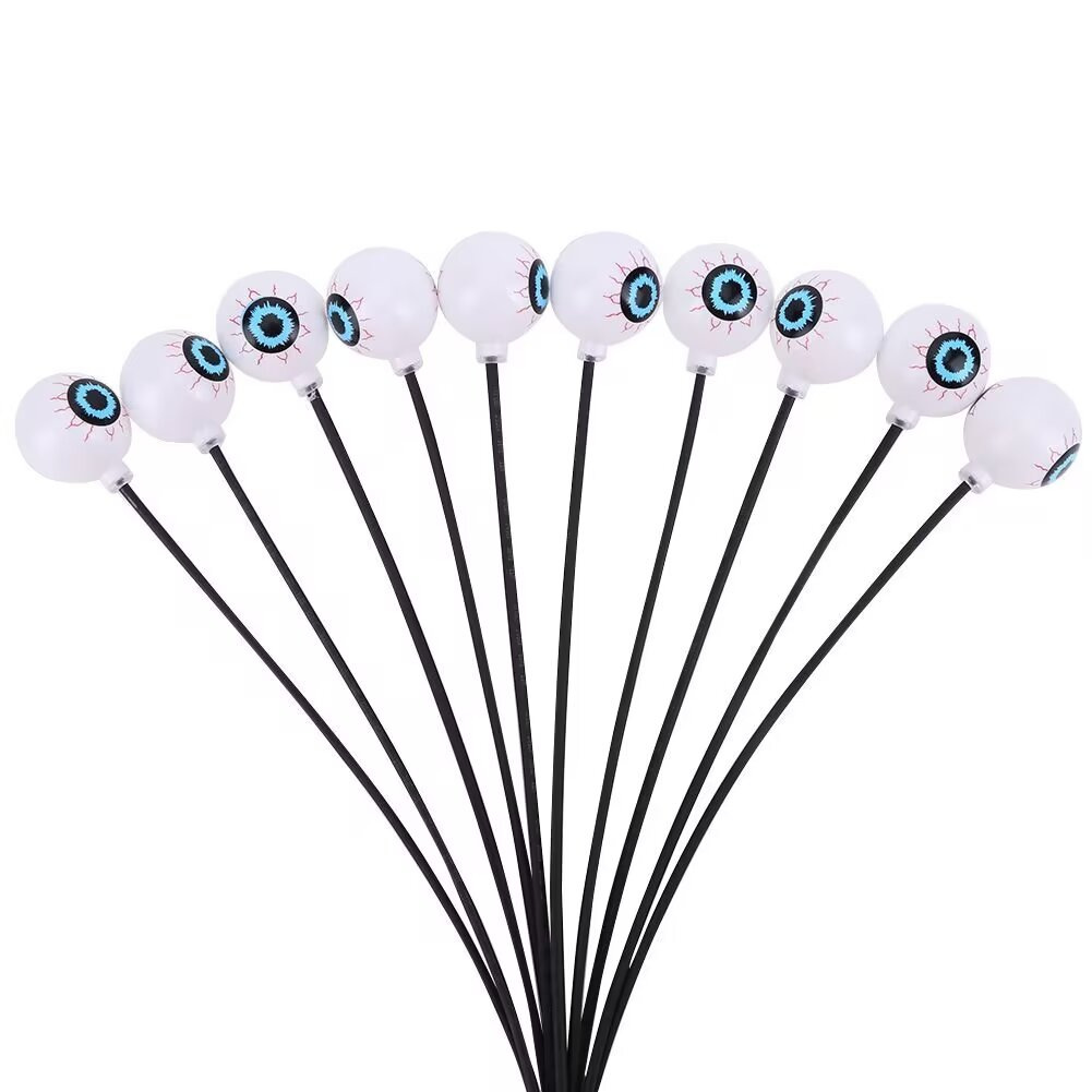 Halloween Solar Eyeball Ground String Ghost Eye Lights Outdoor Patio Lawn Party Holiday Decoration