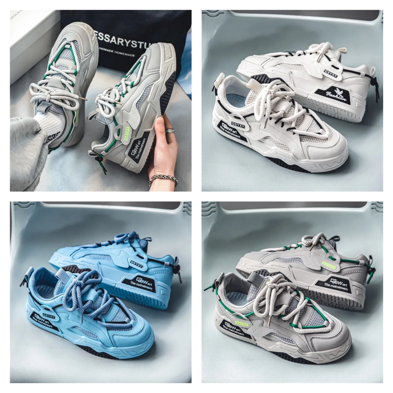 New Original Design Fashion Walking Wholesale Breathable Chunky Board 2024 Casual Shoes For Men New Styles