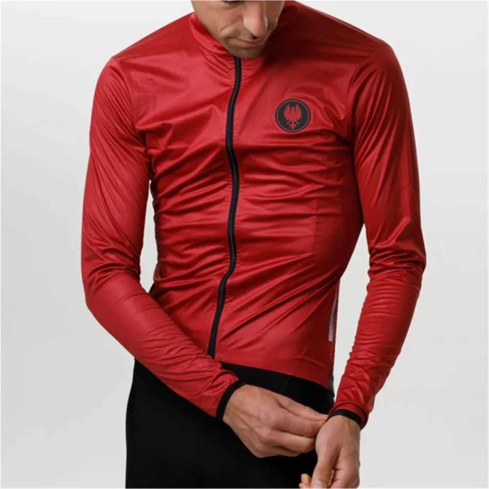 2023 Spring Cycling Mens Long Sleeve Windproof/Waterproof Bicycle Jacket Road Cycling Clothing Chaleco Ciclismo Mtb Shirt Y240924