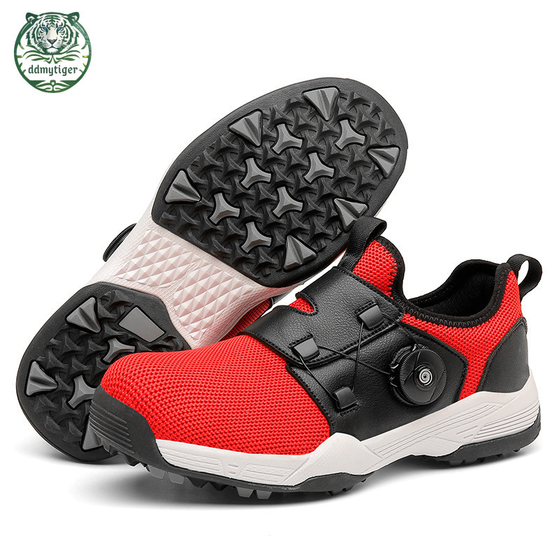 ddmytiger New Golf Casual Ball Boy Fashion Running Shoes, Women's Rotating Buckle Training Shoes A ddmythur