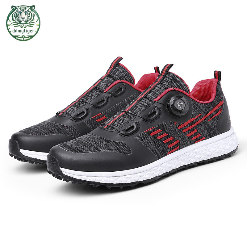 Ddmytiger Golf for men women, fixed studs buttons, new waterproof, comfortable and breathable sports golf men's shoes aA ddmythur