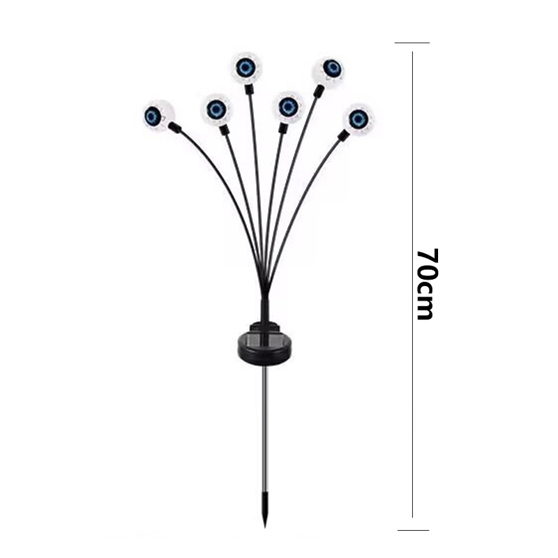 Halloween Solar Eyeball Ground String Ghost Eye Lights Outdoor Patio Lawn Party Holiday Decoration