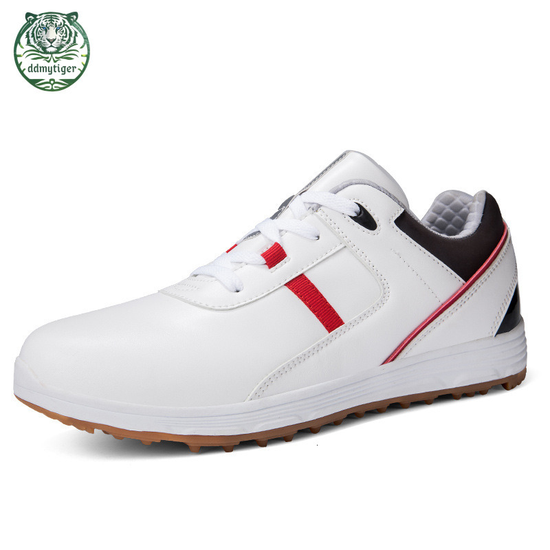 ddmytiger Large outdoor sports and leisure shoes, anti slip golf men's shoes A ddmythur