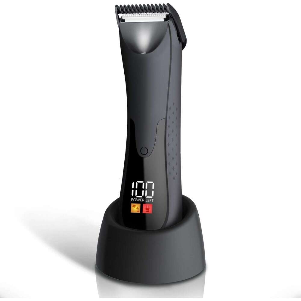shanshi Groin Hair - Electric Men Waterproof Ball Ceramic Blade Trimmer for Pubic/Body/Groin Grooming