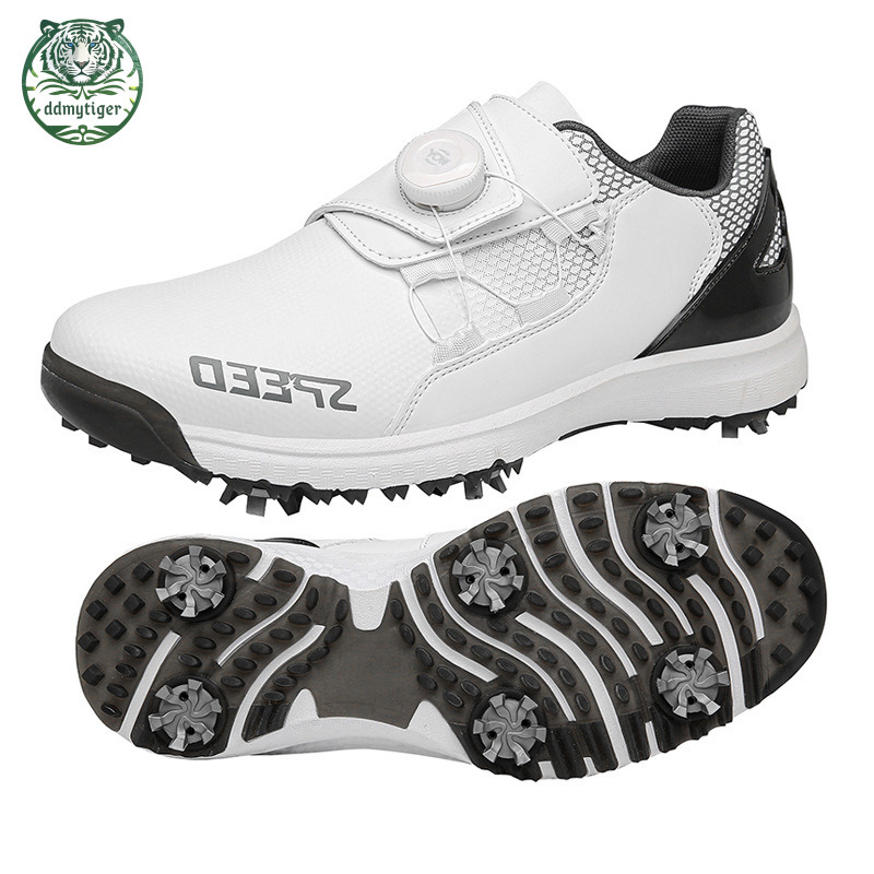 ddmytiger Large size men's women's without studs, waterproof sports and leisure golf shoes A ddmythur