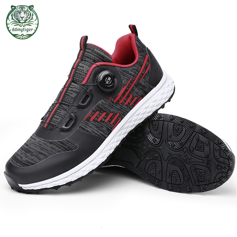 Ddmytiger Golf for men women, fixed studs buttons, new waterproof, comfortable and breathable sports golf men's shoes aA ddmythur