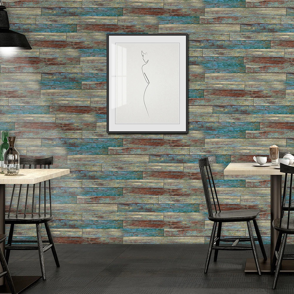 1 roll waterproof vinyl adhesive floor sticker peeling tile PVC selfadhesive for room bedroom and home decoration 240920 - view 6
