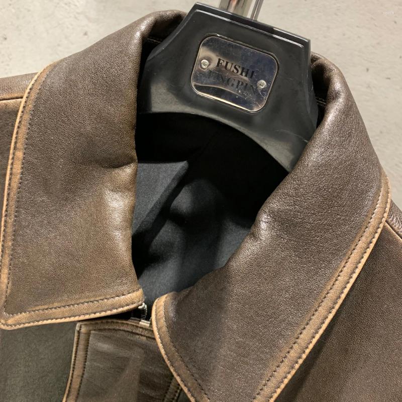 Women's Leather Women Oversize Jacket Ladies Genuine Sheepskin Coats Autumn Cloth