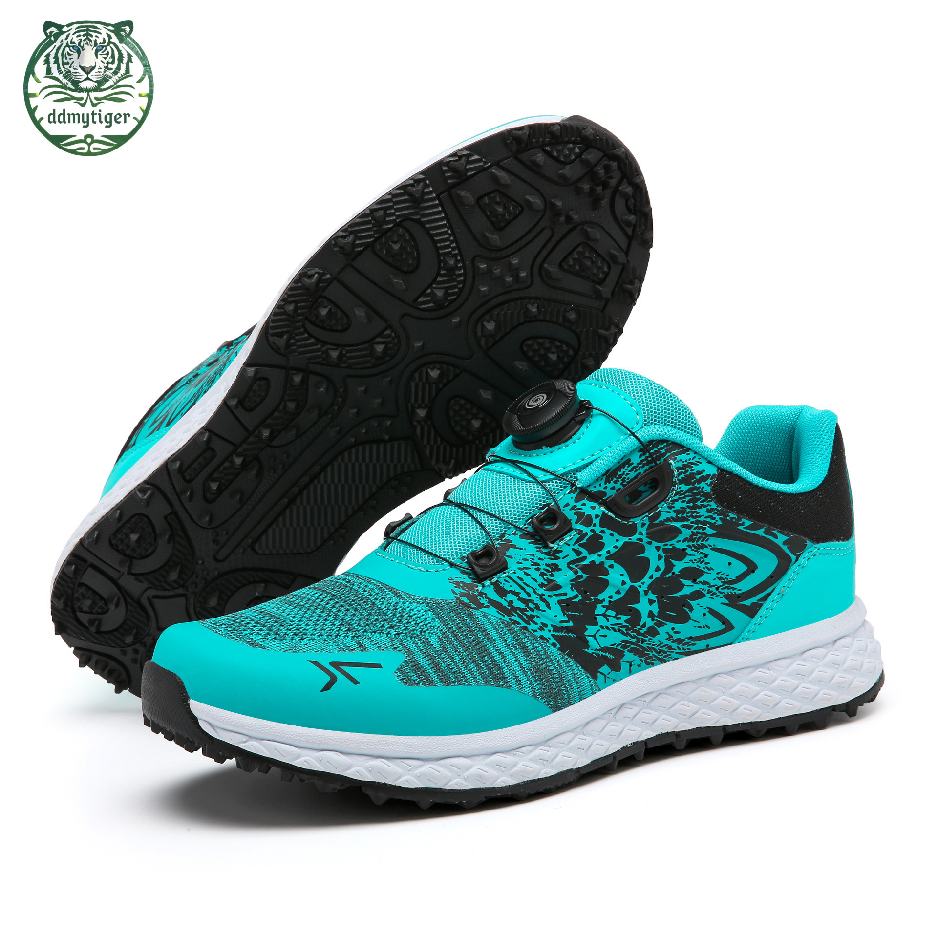 Ddmytiger Golf for men women, fixed studs buttons, new waterproof, comfortable and breathable sports golf men's shoes FASHION ddmythur