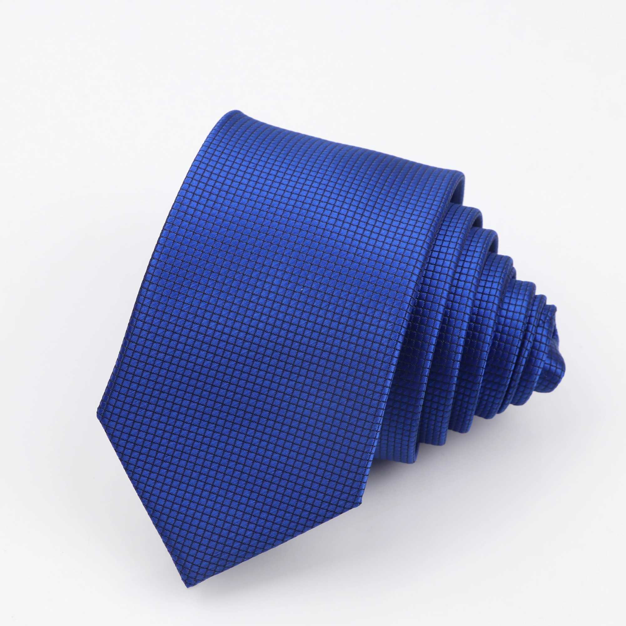 Mens and Wen solid color 6cm polt tie wedding tie formal business tie fashionable simple tie Y240925