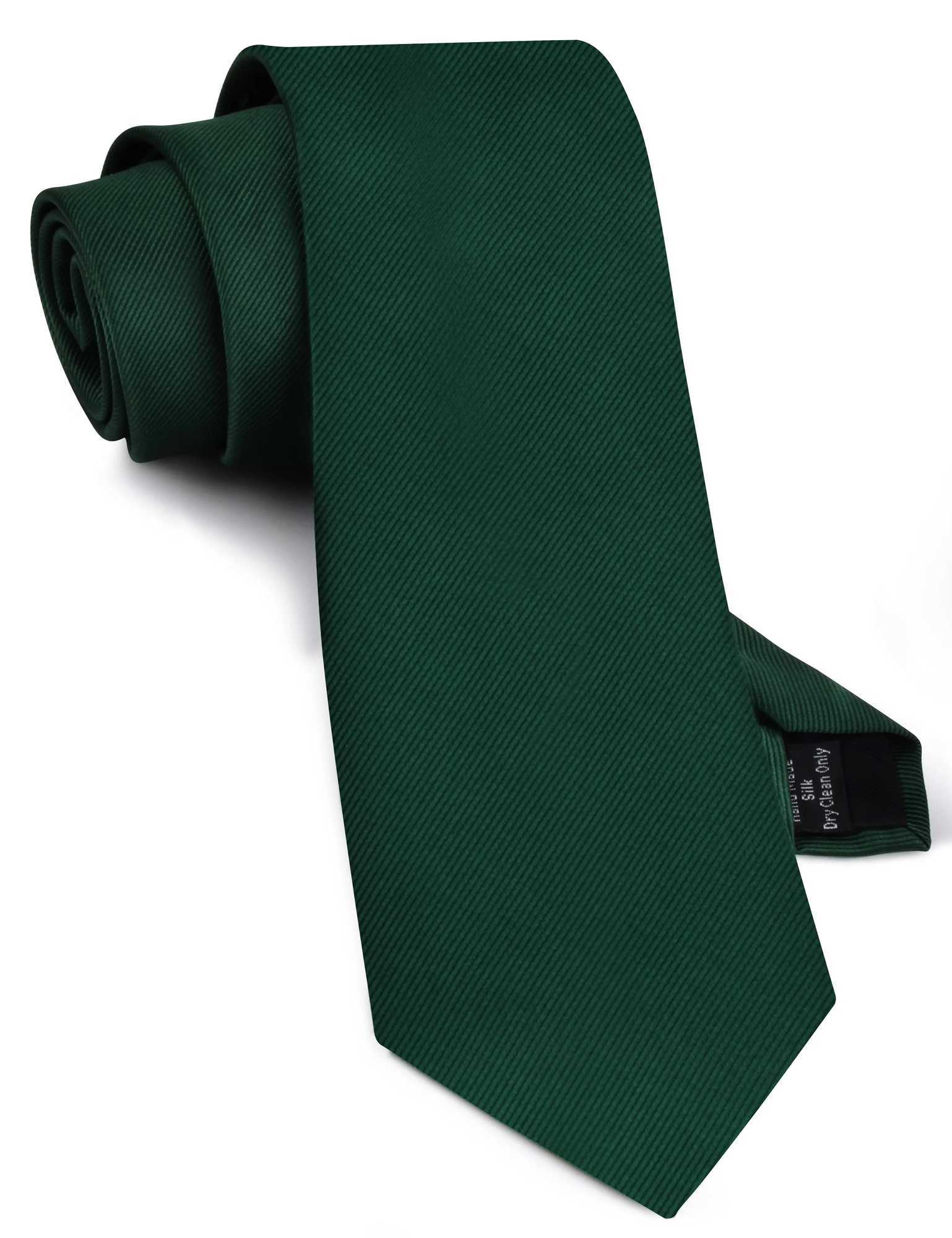 RBOCOTT Classic Mens Collar 8cm Silk Jacquard Tie Pure Green Gold Tie Mens Business Wedding Party Gift Y240925