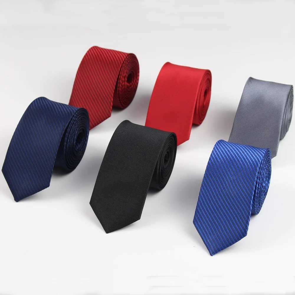 5cm mens business tie formal striped jacquard wedding collar narrow classic Corbata collar Gravata Y240925